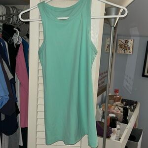 Mint green waist length lulu nulu tank